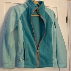 Columbia Kids Jacket - Light Blue and Orange